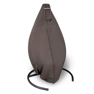 Ravenna 35 in. W x 43 in. D x 75 in. H Dark Taupe Water-Resistant Hanging Chair and Stand Cover