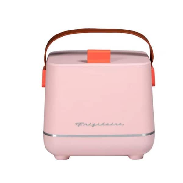 Pink Insulated Beverage Cooler 1 gal. Capacity Portable and Durable Keeps Drinks Cold for 8-Hours Holds 6-Cans