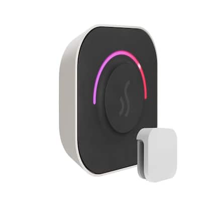 TempoTouch Steam Shower Control and Steamhead in White