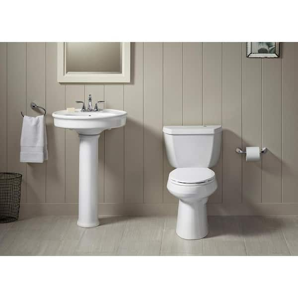 Kohler Light Brown Beige toilet vintage bathroom