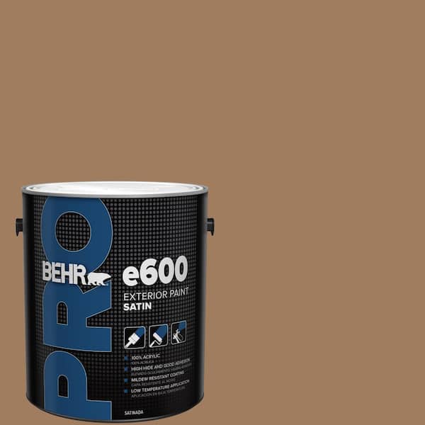 BEHR PRO 1 gal. #MQ2-11 Outdoor Land Satin Exterior Paint