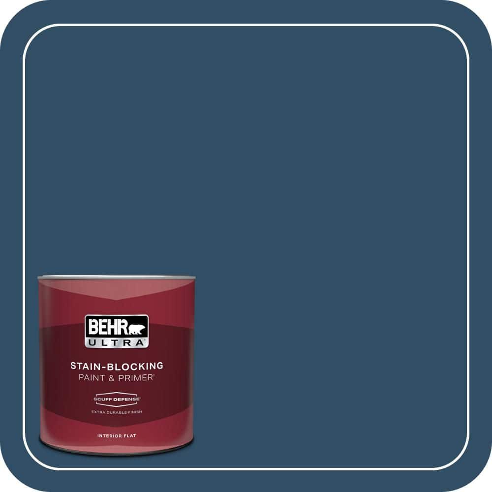 1 qt. #ECC-53-3 Outer Space Extra Durable Flat Interior Paint & Primer price history on PriceWatchPro