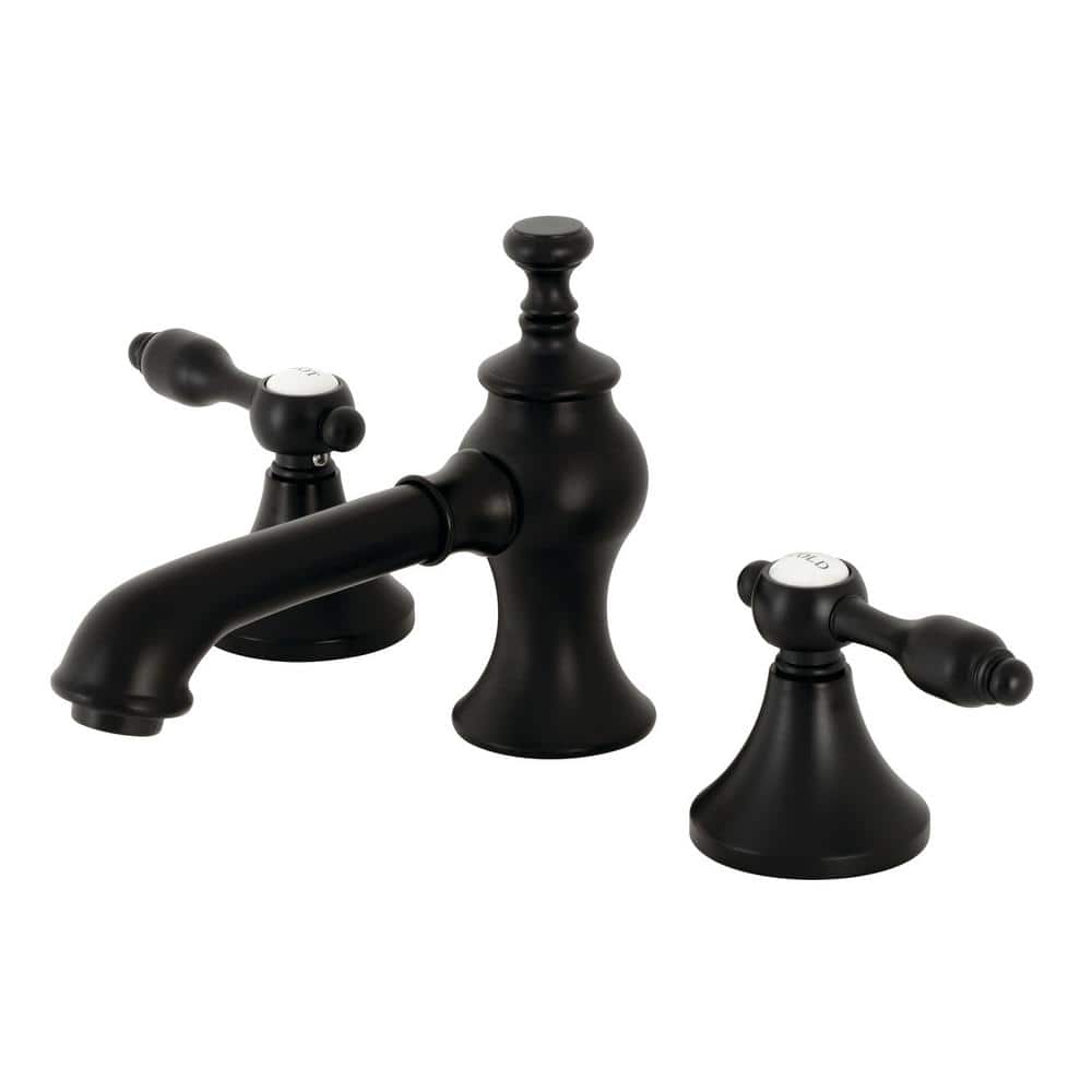 Tudor 8 in. Widespread 2-Handle Bathroom Faucet in Matte Black price history on PriceWatchPro