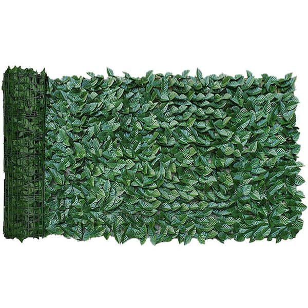 Ejoy 59 in. x 118 in. Artificial Ivy Privacy Fence Screen N612 ...
