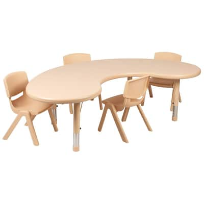 Carnegy Avenue 23.75 in. Natural Kids Table