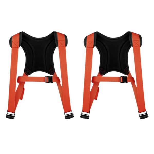 2-Person Standard Moving Straps, Lifting Straps Moving with Back Support, Lifting and Moving System for Furniture