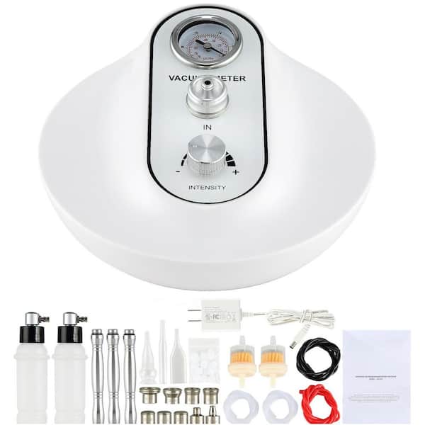 SKYSHALO 3-in-1 Professional Diamond Microdermabrasion Machine for Facial Skin Care,9 Diamond Tips,2 Spray Bottles,3 Vacuum Tubes
