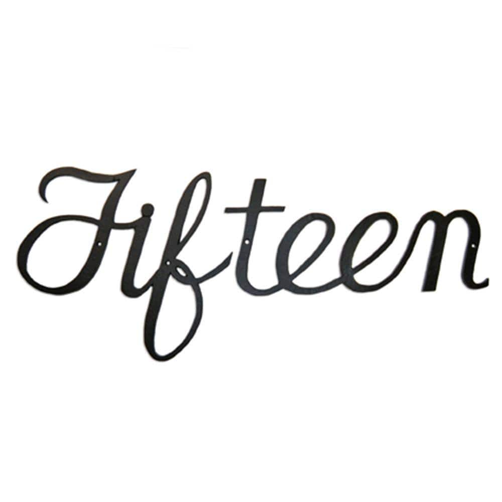 3.125 in. Aluminum Script House Number Fifteen price history on PriceWatchPro