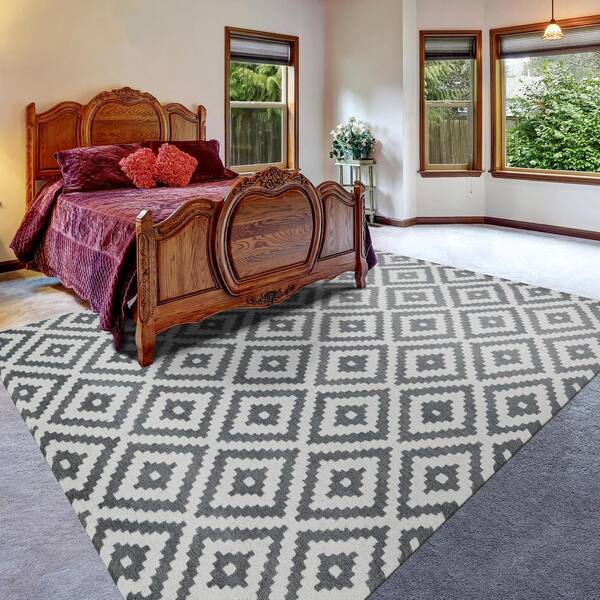 Ottomanson Dual Surface 8x10 Polyester Non-Slip Rug Pad at