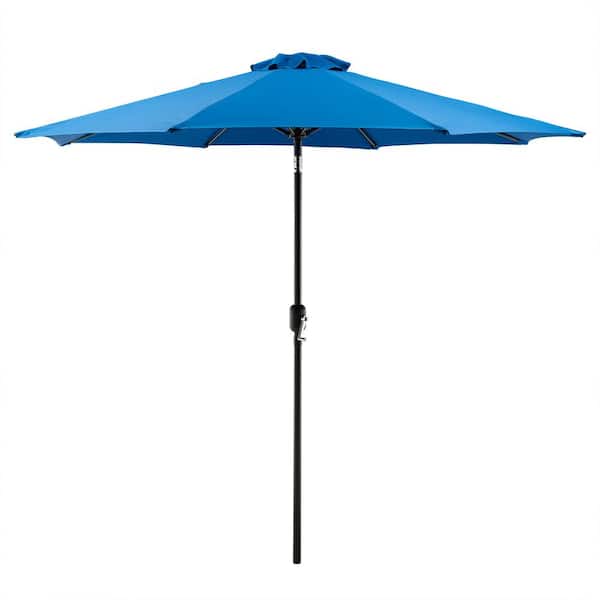 Dwell Home Inc 9 ft. Market Umbrella in Royal Blue