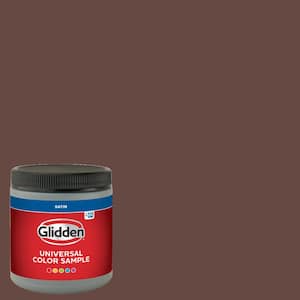 8 oz. PPG1016-7 Spiced Wine Satin Interior Paint Sample