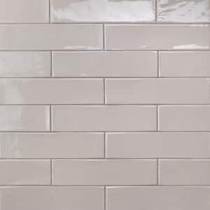 Birmingham Taupe 3 in. x 12 in. Polished Ceramic Subway Tile (5.38 sq. ft. / box)
