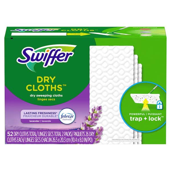 Swiffer Lavender Scent Dry Sweeping Pad Refills (52-Count)