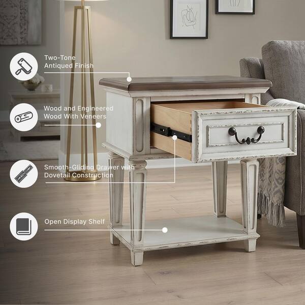 Signature DESIGN BY ASHLEY Realyn 24 in. 1-Drawer Nightstand B743