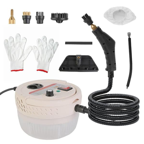 Corded 2500-Watt Handheld Steamer Cleaner for Floors/Cars/Tiles 6-Levels