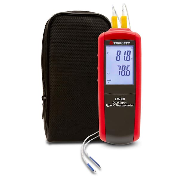 20:1 IR Thermometer w/High Temp/Circular Laser and Alarm - (IRT500)