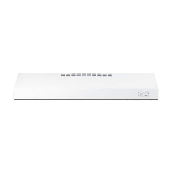 Summit Appliance 30 in. Convertible Under Cabinet Range Hood in White
