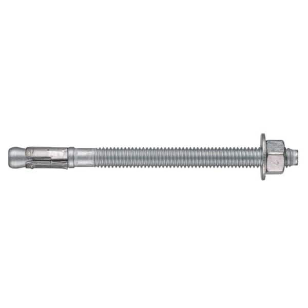 Hilti 3/4 in. x 4-3/4 in. Kwik Bolt 1-Carbon Steel Zinc Plated Concrete Wedge Anchor (10-Pack)