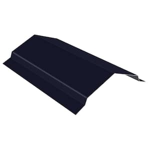 10 ft. 29-Gauge Galvalume Steel RC2 Ridge Cap in Black