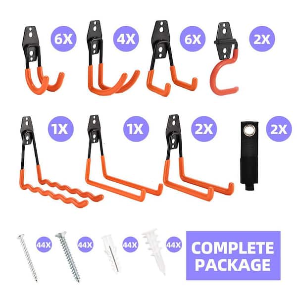 Vrbgify 4.5 in. H Heavy Duty Steel 66 lb. Load Capacity Garage
