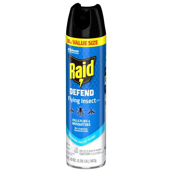Raid Defend Flying Insect Killer Outdoor Fresh 20 oz