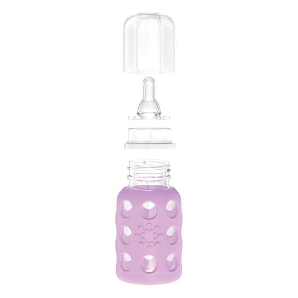 Lifefactory 4-Bottle Baby Starter Set - Lavender/Grape