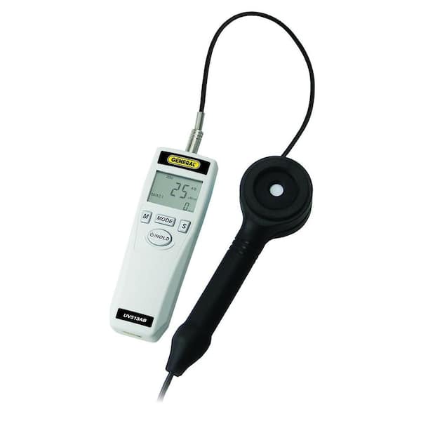 General Tools Digital UVA/UVB Light Level Meter with LCD readout