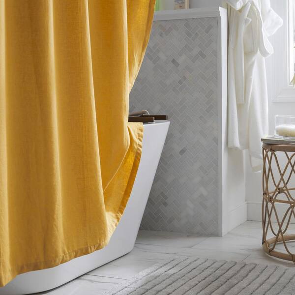 Marigold Shower Curtain, Marigold Shower Curtain
