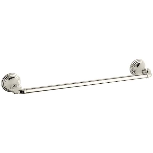KOHLER Devonshire 18 in. Towel Bar in Vibrant Brushed Nickel