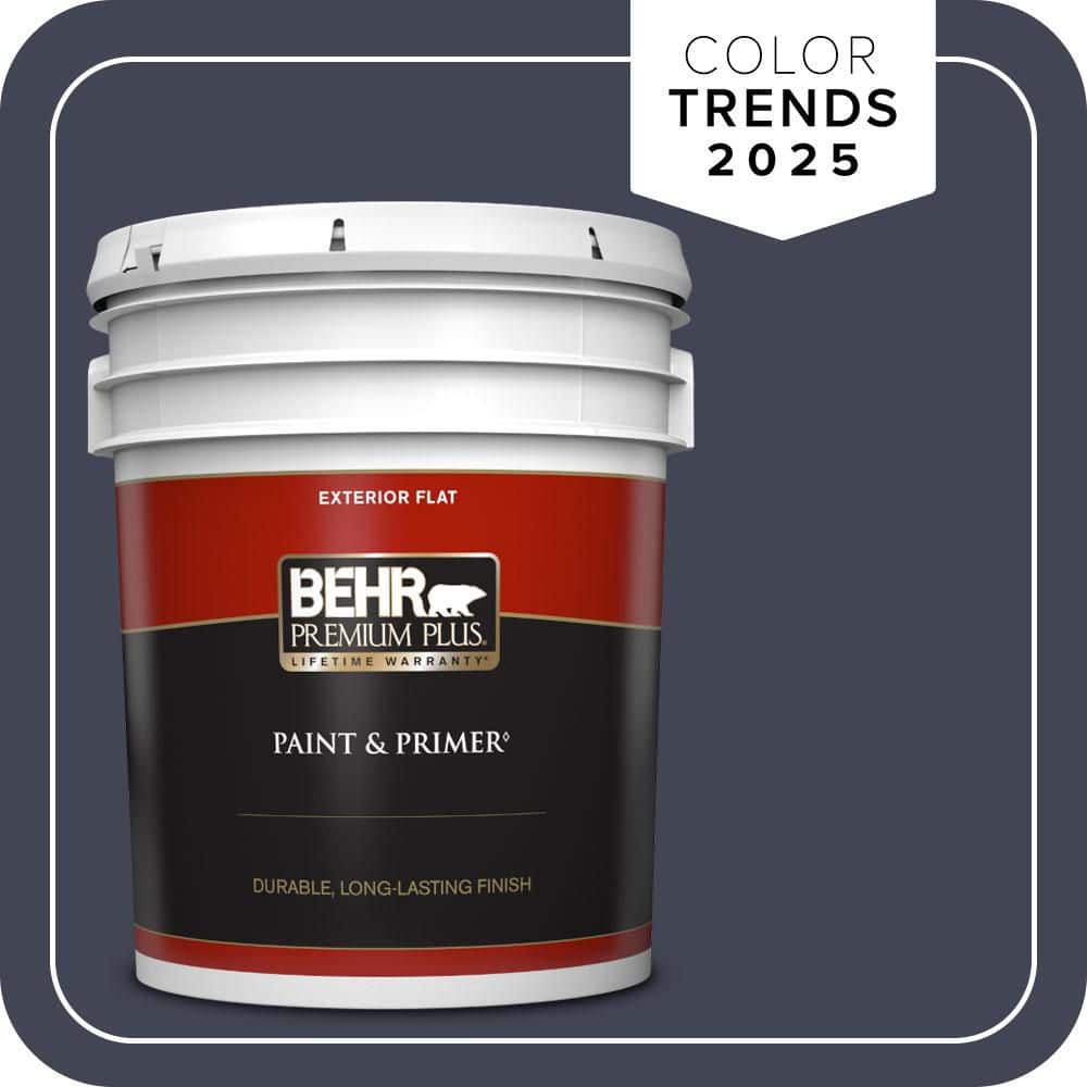 5 gal. #PPU15-19 Black Sapphire Flat Exterior Paint & Primer price history on PriceWatchPro
