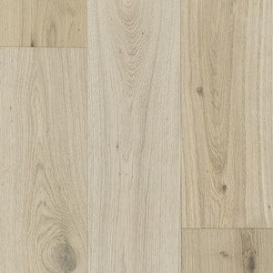 Take Home Sample - Mastros French Oak Tongue & Groove Wire Brushed Engineered Hardwood Flooring - 9.4 in. Wide x 7 in. L