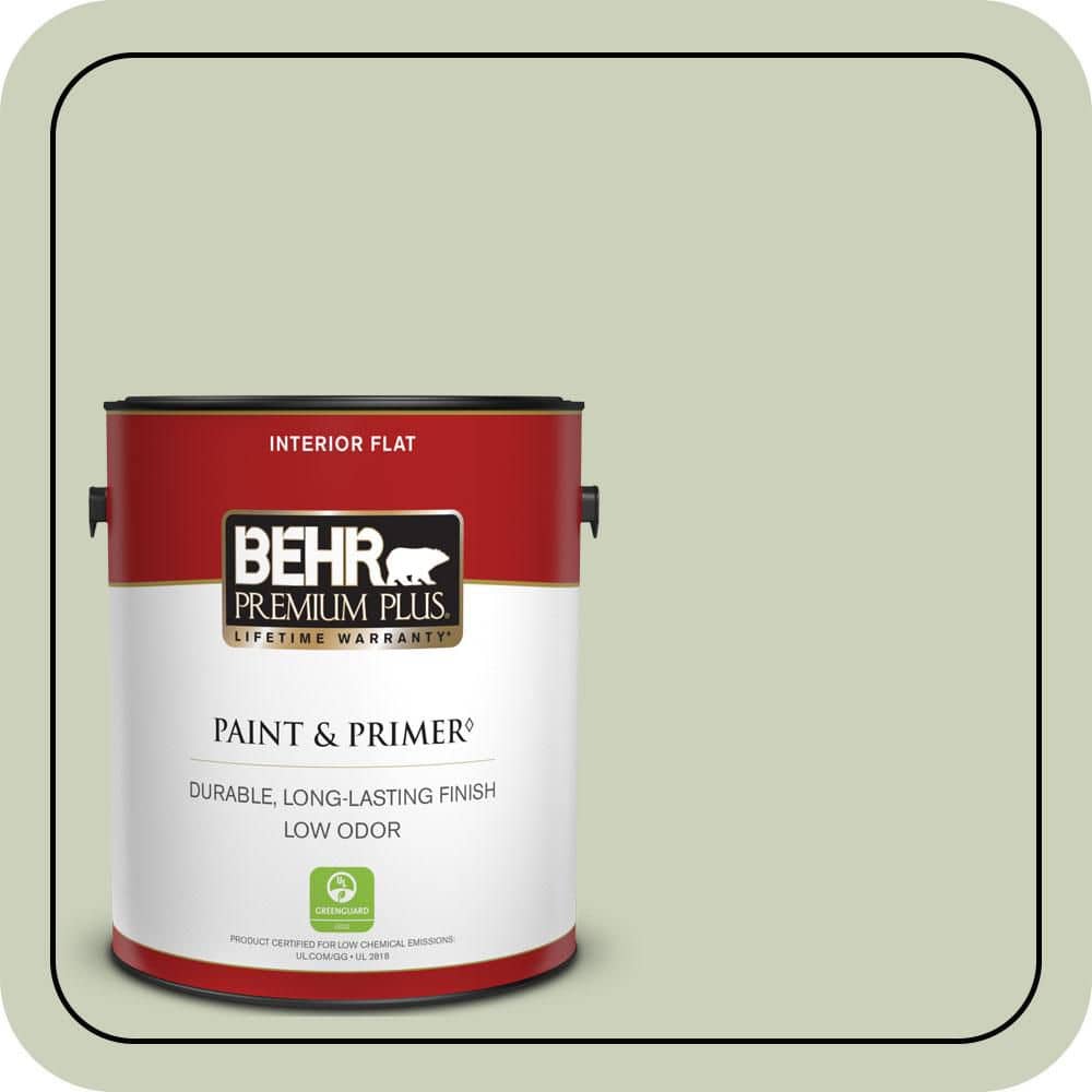 1 gal. #PPU10-09 Chinese Jade Flat Low Odor Interior Paint & Primer price history on PriceWatchPro