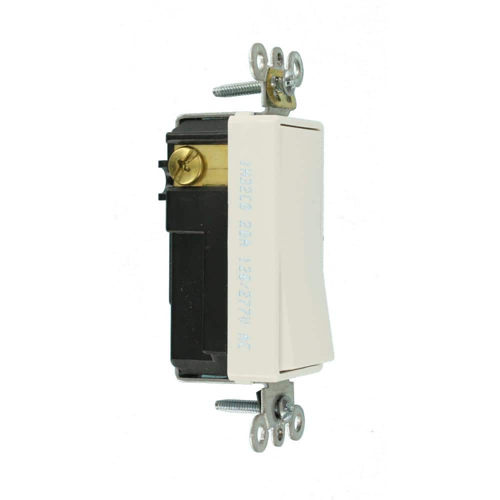 Leviton Decora Plus 20 Amp Switch, White eXtremes