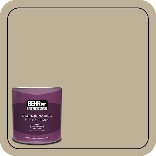 BEHR ULTRA 1 qt. #770D-4 Clay Pebble Extra Durable Eggshell Enamel Interior Paint & Primer