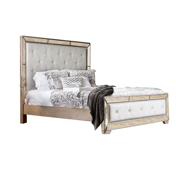 Loraine Champagne Eastern King Bed