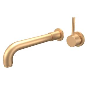 Motegi Single-Handle Wall Mount Roman Tub Faucet in Brushed Gold