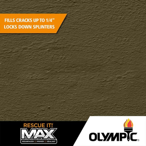 Olympic Rescue It 5 gal. SC-1008 Bayberry Solid Exterior Deck Resurfacer and Primer with Sealer