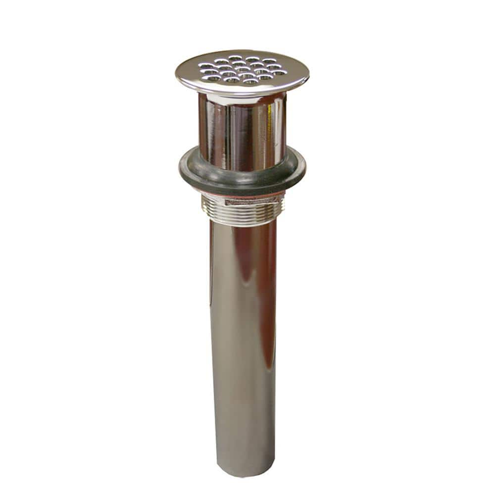 Lavatory Grid Drain without Overflow in Chrome for Vessel Sinks price history on PriceWatchPro