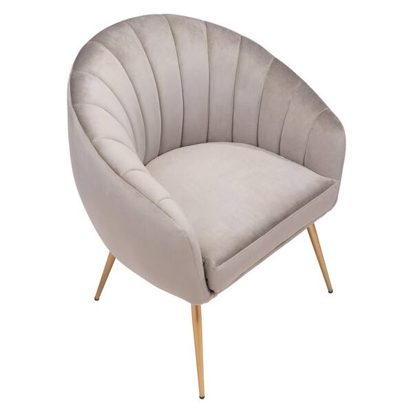 Aurora Lounge Chair, Polo Club Stone, Overcast Grey – High Fashion