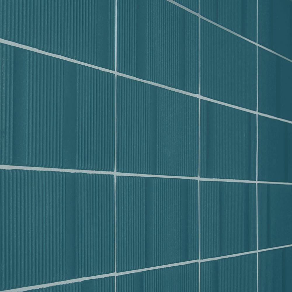 Battlefront Matte Green Ceramic Wall Tile 8'' x 16''