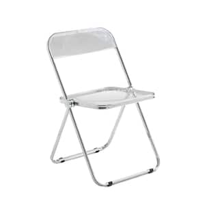 Modern Transparent Acrylic Clear Foldable Dining Chairs