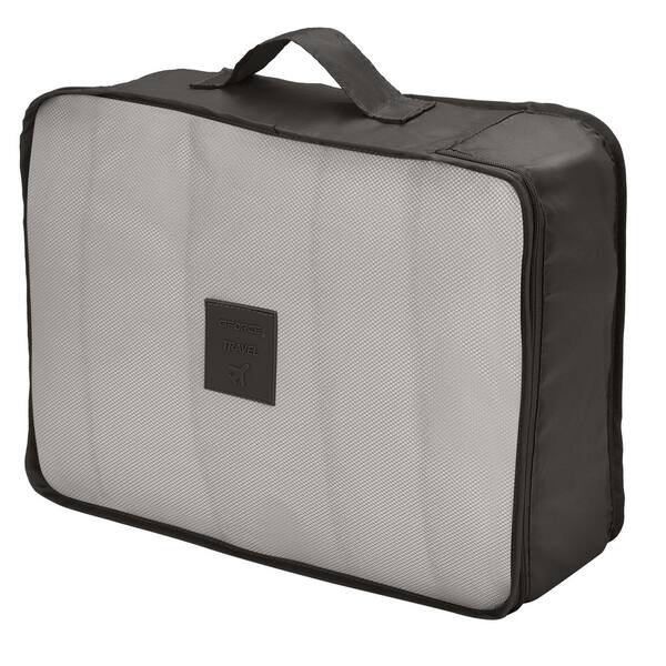 GForce 6-Piece Deluxe Traveling Packing Cube Set in Washed Black