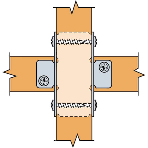 Simpson Strong-Tie RTR ZMAX Galvanized Rigid Tie Connector
