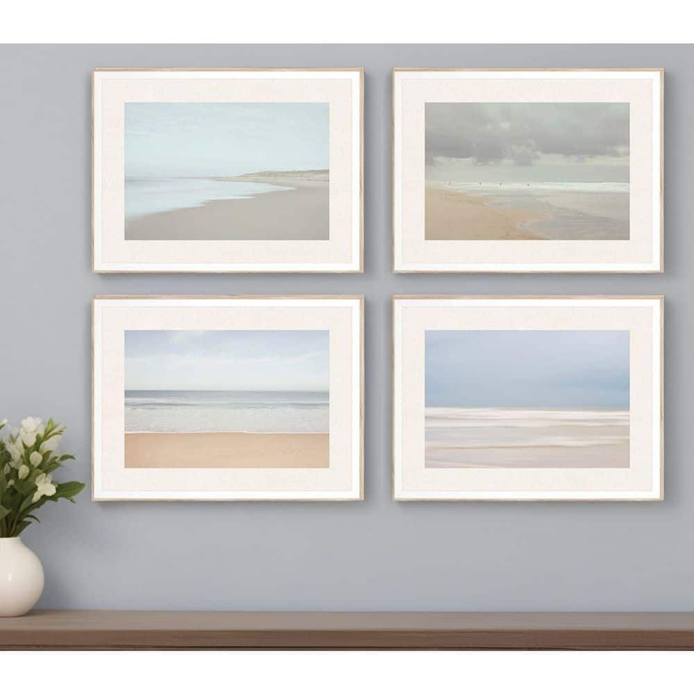 4 Piece Framed Graphic Print Nautical & Beach 18.00 in. x 24.00 in. price history on PriceWatchPro