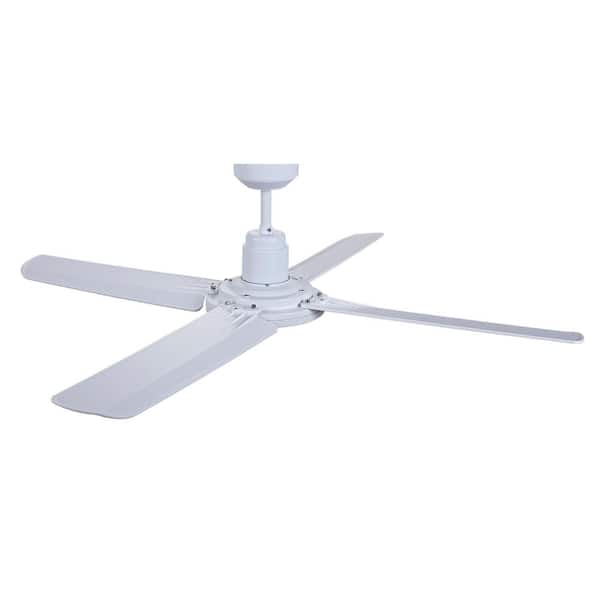 Lucci Air Nautilus 52 in. White Ceiling Fan with Remote Control