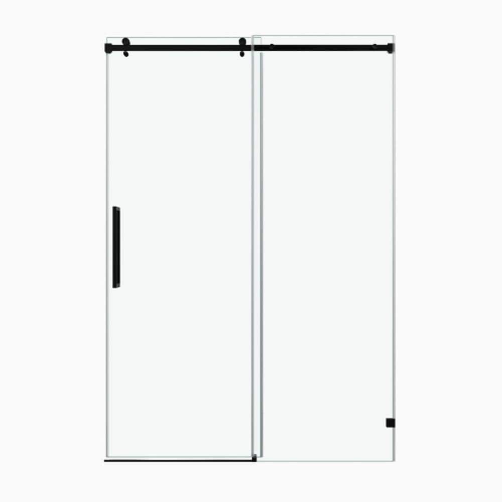 "60""W x 76""H Fixed & Sliding Shower Door, Square Tube Stainless Steel Hardware, 10mm SGCC Clear Tempered Glass" price history on PriceWatchPro