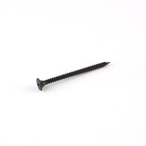 #6 x 1-1/4 in. Phillips Black Bugle-Head Drywall Screw (8-Piece per Pack)