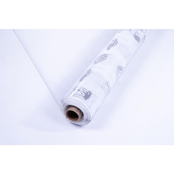 Vinyl-It 4-1/2 ft. x 45 ft. Clear 20-Gauge Plastic Sheeting