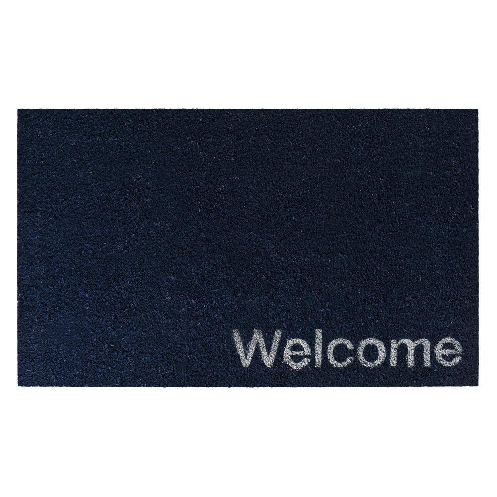 "Collins Blue Pastel Welcome Doormat, 24"" x 36""" price history on PriceWatchPro
