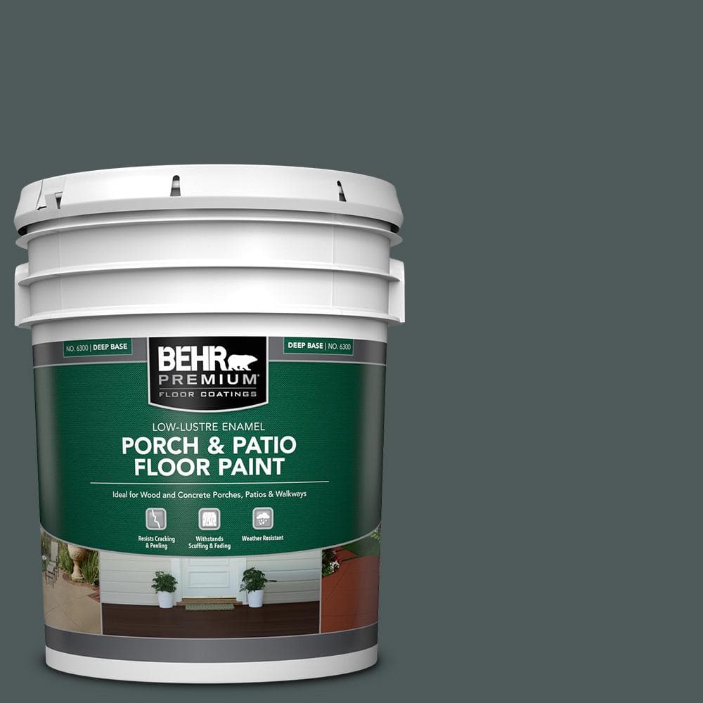 5 gal. #N440-7 Midnight in NY Low-Lustre Enamel Interior/Exterior Porch and Patio Floor Paint price history on PriceWatchPro